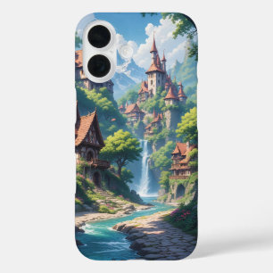 Coques iPhone 16 Allée de vue sur le château