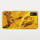 Coques Case-Mate iPhone ALLÉGATION DU TEMPS ET DE LA FAME / Jaune d'or (Dos (Horizontal))