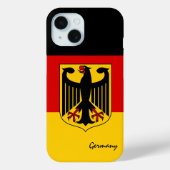 Coques Case-Mate iPhone Allemagne Drapeau coque, Allemagne mode / sports (Verso)