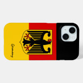 Coques Case-Mate iPhone Allemagne Drapeau coque, Allemagne mode / sports (Verso (horizontal))