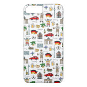 Coques Case-Mate iPhone Allemagne| Motif des symboles (Dos)