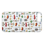 Coques Case-Mate iPhone Allemagne| Motif des symboles (Dos (Horizontal))