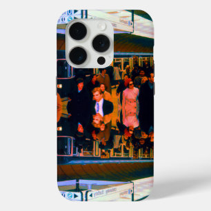 Coque iPhone 15 Pro Allemagne vintage Munich Gare Marienplatz