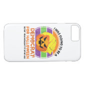 Coques Case-Mate iPhone Aller À Un Démocrate Pour Halloween Drôle Trumpkin (Dos (Horizontal))