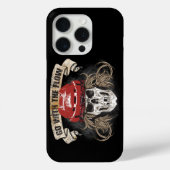 Coques Case-Mate iPhone Aller avec le flux (cheveux de hockey) Rouge (Verso)