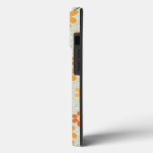 Coques Case-Mate iPhone Allez, vegan ! Joli rétro muté fleurs des années 1 (Verso / Gauche)