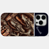Coques Case-Mate iPhone Alligator Cartographie en cuir (Verso (horizontal))