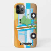 Coques Case-Mate iPhone Alligator crocodile Retro Van Sunshine Surf Board (Dos)