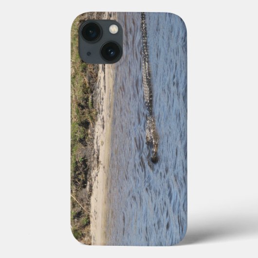 Coques Case-Mate iPhone Alligator de Floride nageant dans la faune (Verso)