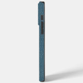 Coques Case-Mate iPhone Alligator Turquoise Texture Imprimer (Verso / Gauche)