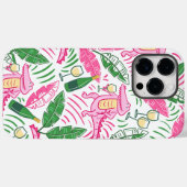 Coques Case-Mate iPhone Alligator Vin rose vert Preppy (Verso (horizontal))