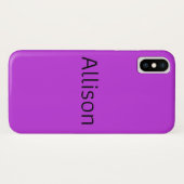 Coques Case-Mate iPhone Allison de noir d'orpheline d'émission de TV (Dos (Horizontal))