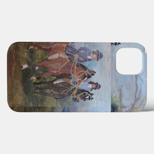 Coques Case-Mate iPhone allons chasser le renard (Verso (horizontal))