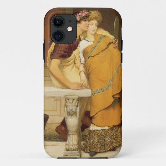 Coques Case-Mate iPhone Alma-Tadema | le miroir, 1868 (Dos)
