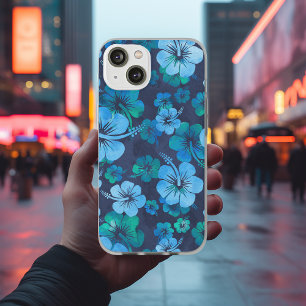 Case-Mate iPhone Case Aloha Blue Hawaii Hibiscus Floral Imprimer