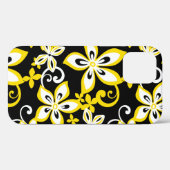 COQUES Case-Mate iPhone ALOHA HAWAII (NOIR/JAUNE) (Verso (horizontal))