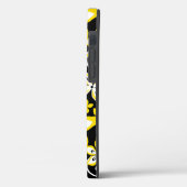 COQUES Case-Mate iPhone ALOHA HAWAII (NOIR/JAUNE) (Verso / Gauche)