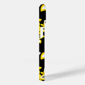 Coques Case-Mate iPhone ALOHA HAWAII (NOIR/JAUNE) Coque-coque iphone (Verso / Droite)