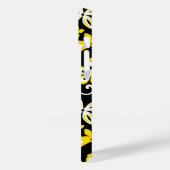 Coques Case-Mate iPhone ALOHA HAWAII (NOIR/JAUNE) Coque-coque iphone (Verso / Gauche)