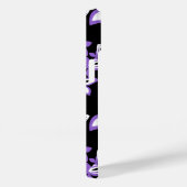 COQUES Case-Mate iPhone ALOHA HAWAII (NOIR/LAVENDER) (Verso / Droite)