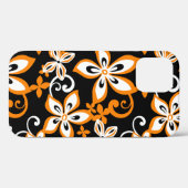 COQUES Case-Mate iPhone ALOHA HAWAII (NOIR/ORANGE) (Verso (horizontal))