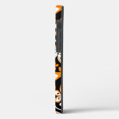 COQUES Case-Mate iPhone ALOHA HAWAII (NOIR/ORANGE) (Verso / Gauche)