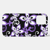 COQUES Case-Mate iPhone ALOHA HAWAII (NOIR/POURPULAIRE) (Verso (horizontal))