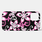 COQUES Case-Mate iPhone ALOHA HAWAII (NOIR/ROSE) (Verso (horizontal))