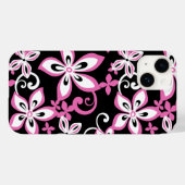 Coques Case-Mate iPhone ALOHA HAWAII (NOIR/ROSE) Coque-coque iphone (Verso (horizontal))