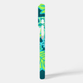 Coques Case-Mate iPhone Aloha Heart Hawaiian Hibiscus Tropical Turquoise (Verso / Gauche)