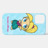 Coques Case-Mate iPhone Aloha Honeys Blond Hula Girl Hawaiian Hibiscus (Verso (horizontal))