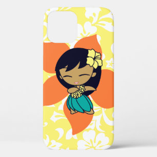Case-Mate iPhone Case Aloha Honeys Hawaiian Yellow Pareau Hula Girl