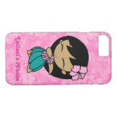 Coques Case-Mate iPhone Aloha Honeys Pink Hula Girl Hawaiian Hibiscus (Dos (Horizontal))