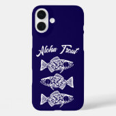 Coques Case-Mate iPhone Aloha Trout-Blue Hawaiian (Verso)