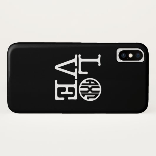 Coques Case-Mate iPhone Alpha amour d'Omega | de Chi (Dos (Horizontal))