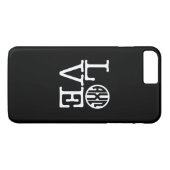 Coques Case-Mate iPhone Alpha amour d'Omega | de Chi (Dos (Horizontal))