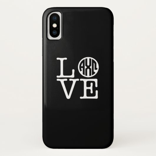 Coques Case-Mate iPhone Alpha Chi Omega | Amour (Dos)