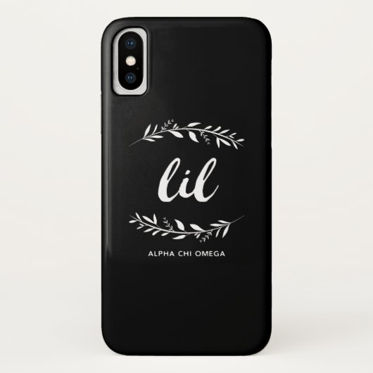 Coques Case-Mate iPhone Alpha Chi Omega | Petit Couronne (Dos)