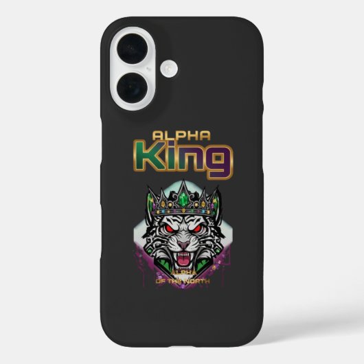 Coques Case-Mate iPhone Alpha king motivational (Verso)