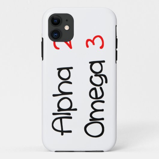 Coques Case-Mate iPhone alpha omega (Dos)