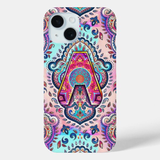 Coques Case-Mate iPhone Alphabet A (Verso)