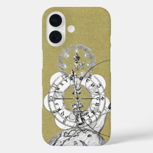 Coques iPhone 16 Alphabet ésotérique de la théosophie