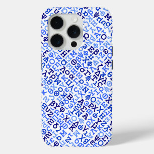 Coque iPhone 15 Pro alphabet grec