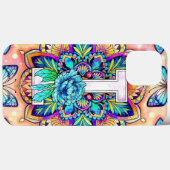Coques Case-Mate iPhone Alphabet I mandala (Verso (horizontal))