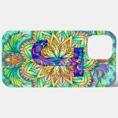Coques Case-Mate iPhone Alphabet J mandala (Verso (horizontal))