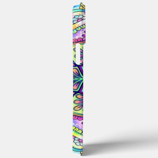 Coques Case-Mate iPhone Alphabet K mandala (Verso / Droite)