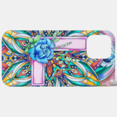 Coques Case-Mate iPhone Alphabet L mandala (Verso (horizontal))