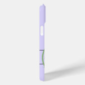 Coques Case-Mate iPhone alphabet monogramme G Lavender Eucalyptus Dragonfl (Verso / Droite)