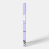 Coques Case-Mate iPhone alphabet monogramme J Lavender Eucalyptus Dragonfl (Verso / Droite)