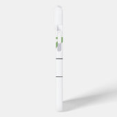 Coques Case-Mate iPhone alphabet monogramme V Lavender Eucalyptus Dragonfl (Verso / Gauche)